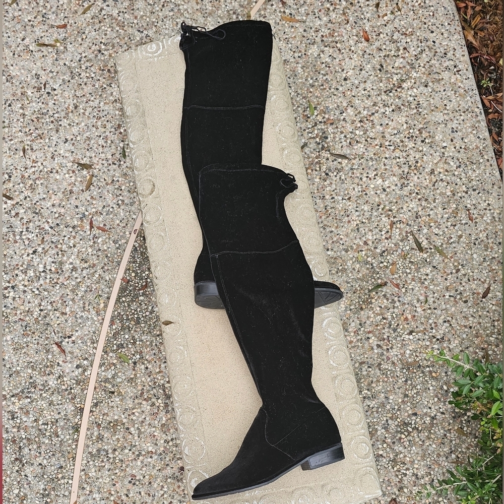 Mark Fisher Hulie velvet order the knee boots 8,5 - Picture 3 of 8